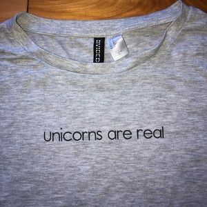 unicorns are real t shirt